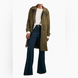 Reiss Designer Size 6 Hooded Trenchcoat purchased in London at John Lewis